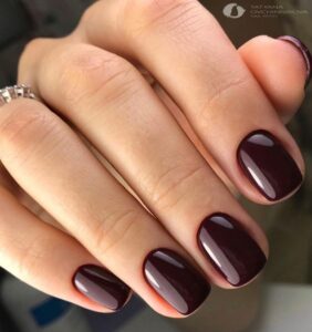 Nageltrends Herfst Burgundy Nails